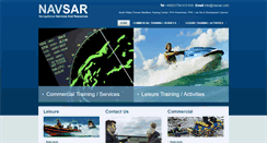 Desktop Screenshot of navsar.com